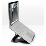 StarTech.com Portable Laptop Stand - Laptop Desk Stand - Adjustable Laptop Stand - Ergonomic Laptop Table Stand - Laptop Riser Stand — LTRISERP