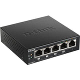 D-Link 5-Port Desktop Gigabit PoE+ Switch — DGS-1005P