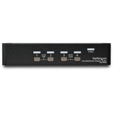 StarTech.com 4 Port DisplayPort KVM Switch - 4K 60Hz - Single Display - UHD DP 1.2 USB KVM Switch with USB 2.0 Hub & Audio - TAA Compliant — SV431DPUA2