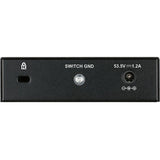 D-Link 5-Port Desktop Gigabit PoE+ Switch — DGS-1005P