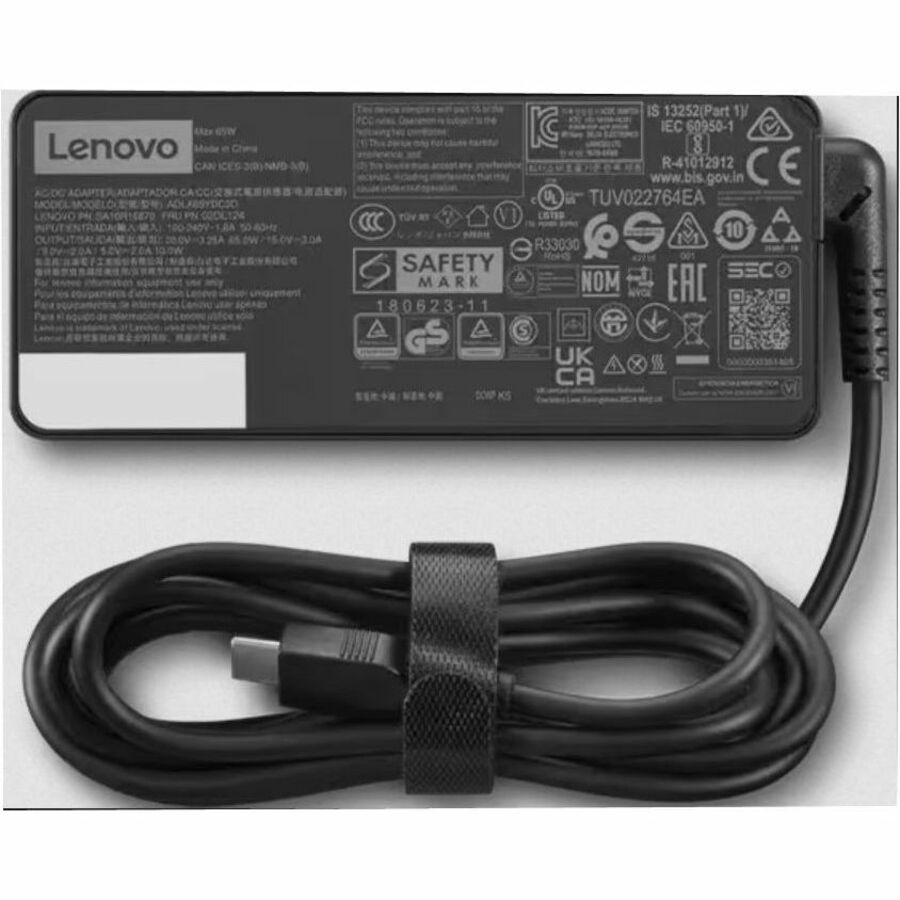 Lenovo USB-C 65W AC Adapter (UL) — GX20P92530