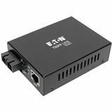 Eaton Tripp Lite Series Gigabit Singlemode Fiber to Ethernet Media Converter, SC, 1310 nm, 20 km (12.4 mi.) — N785-INT-SC-SM