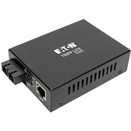 Eaton Tripp Lite Series Gigabit Singlemode Fiber to Ethernet Media Converter, SC, 1310 nm, 20 km (12.4 mi.) — N785-INT-SC-SM