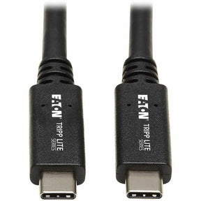 Eaton Tripp Lite Series USB-C Cable (M/M) - USB 3.2, Gen 2 (10 Gbps), 5A (100W) Rating, Thunderbolt 3 Compatible, 20-in. (50.8 cm) — U420-20N-G2-5A