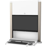 Ergotron CareFit Mounting Enclosure for LCD Display, Mini PC, Computer - White — 61-367-030