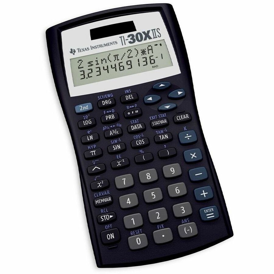 Texas Instruments TI-30XIIS Scientific Calculator — 30XIIS/TBL/1L1/BK