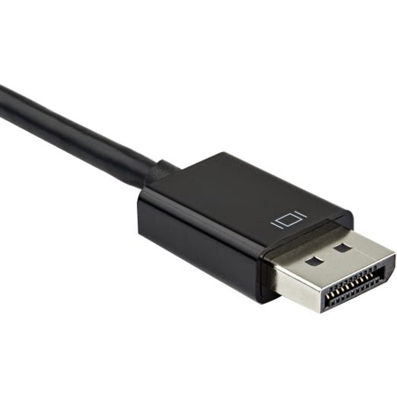StarTech.com DisplayPort to HDMI VGA Adapter - DP 1.2 HBR2 to HDMI 2.0 4K 60Hz or VGA Monitor Converter - Digital Video Display Adapter — DP2VGAHD20