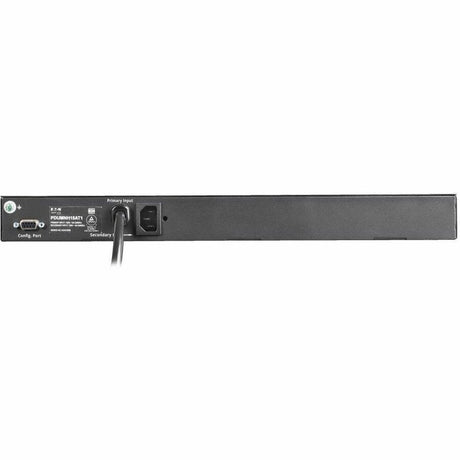 Eaton Tripp Lite Series 1.44kW 120V Single-Phase ATS/Monitored PDU - 8 NEMA 5-15R Outlets, Dual 5-15P Inputs, 12 ft. Cords, 1U, TAA — PDUMNH15AT1