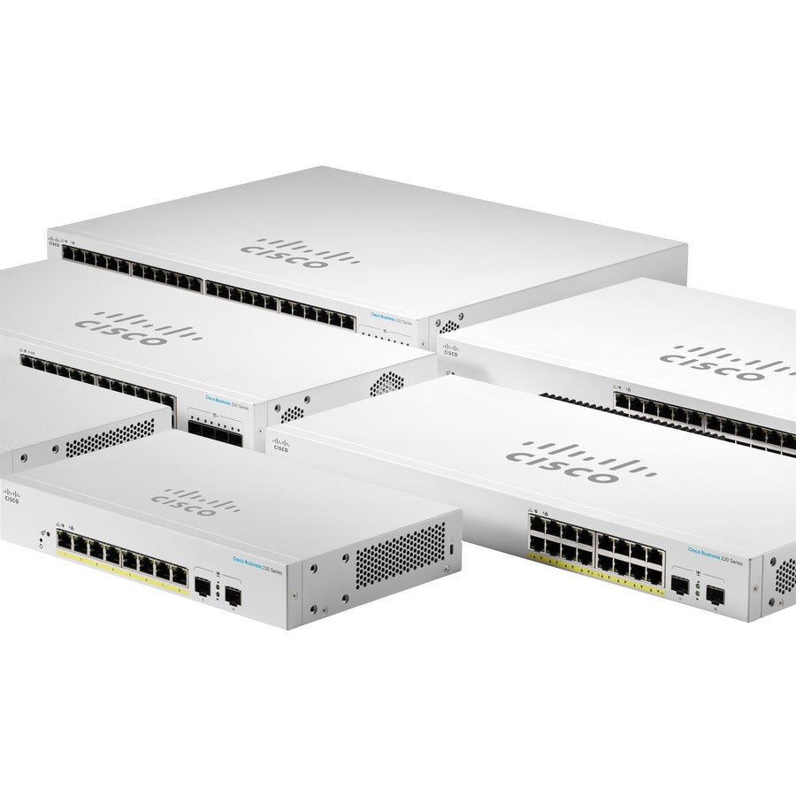 Cisco Business CBS220-8FP-E-2G Ethernet Switch — CBS220-8FP-E-2G-NA