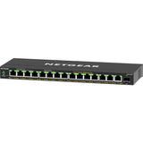 Netgear 16-Port High-Power PoE+ Gigabit Ethernet Plus Switch (231W) with 1 SFP Port — GS316EPP-100NAS
