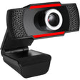 Adesso CyberTrack CyberTrack H3 Webcam - 1.3 Megapixel - 30 fps - Black, Red - USB 2.0 — CyberTrack H3