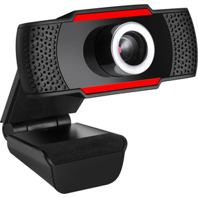 Adesso CyberTrack CyberTrack H3 Webcam - 1.3 Megapixel - 30 fps - Black, Red - USB 2.0 — CyberTrack H3