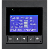 Eaton 9PX 3000VA 2700W 120V Online Double-Conversion UPS - L5-30P, 6x 5-20R, 1 L5-30R, Lithium-ion Battery, Cybersecure Network Card, 2U Rack/Tower — 9PX3000RTN-L