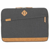 Targus Strata III TBS93004GL Carrying Case (Sleeve) for 14" Notebook - Gray, Brown — TBS93004GL