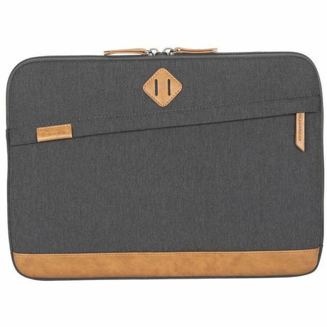 Targus Strata III TBS93004GL Carrying Case (Sleeve) for 14" Notebook - Gray, Brown — TBS93004GL