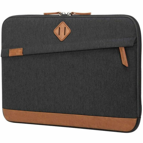 Targus Strata III TBS93004GL Carrying Case (Sleeve) for 14" Notebook - Gray, Brown — TBS93004GL