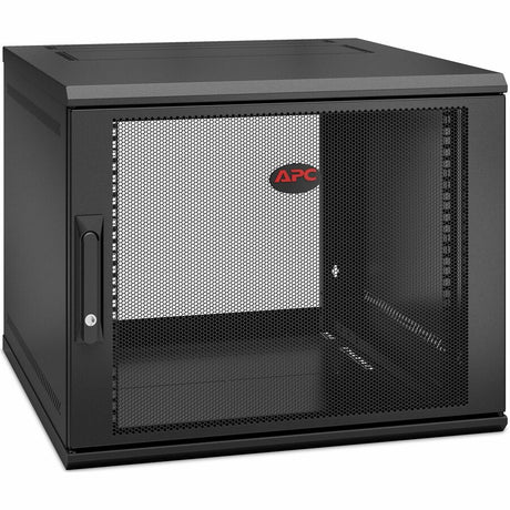 APC NetShelter 9U Wallmount Rack Enclosure Cabinet Single Hinged Server Depth — AR109SH6