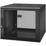 APC NetShelter 9U Wallmount Rack Enclosure Cabinet Single Hinged Server Depth — AR109SH6