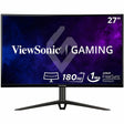 ViewSonic VX2718-2KPC-MHD 27 Inch Curved 1440p 1ms 180Hz Gaming Monitor with FreeSync Premium, Eye Care, HDMI and Display Port — VX2718-2KPC-MHD