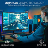 ViewSonic VX2718-2KPC-MHD 27 Inch Curved 1440p 1ms 180Hz Gaming Monitor with FreeSync Premium, Eye Care, HDMI and Display Port — VX2718-2KPC-MHD