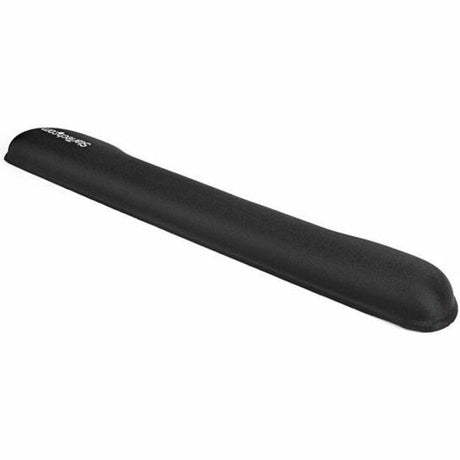 StarTech.com Foam Keyboard Wrist Rest - Ergonomic Wrist Support - Padded Keyboard Desk Cushion for Typing - Black Computer Hand & Arm Rest — WRSTRST