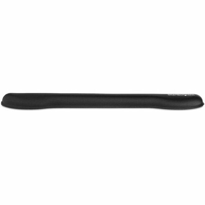 StarTech.com Foam Keyboard Wrist Rest - Ergonomic Wrist Support - Padded Keyboard Desk Cushion for Typing - Black Computer Hand & Arm Rest — WRSTRST