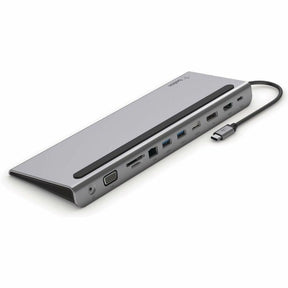 Belkin Univsersal USB-C 11-in-1 Multiport Dock - Laptop Docking station - USB-C - VGA, HDMI, DP - GigE — INC004btSGY