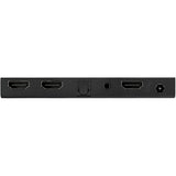 StarTech.com 2-Port HDMI Splitter (1x2), 4K 60Hz UHD HDMI 2.0 Audio Video Splitter w/ Scaler and Audio Extractor, EDID Copy, TV/Projector — ST122HD20S