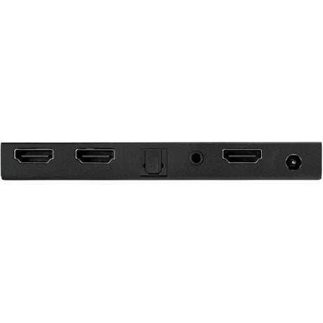 StarTech.com 2-Port HDMI Splitter (1x2), 4K 60Hz UHD HDMI 2.0 Audio Video Splitter w/ Scaler and Audio Extractor, EDID Copy, TV/Projector — ST122HD20S