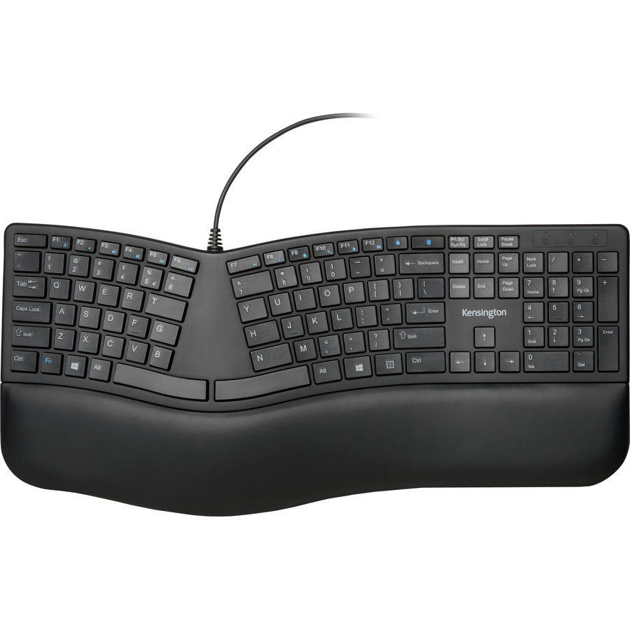 Kensington Pro Fit Ergo Wired Keyboard — K75400US