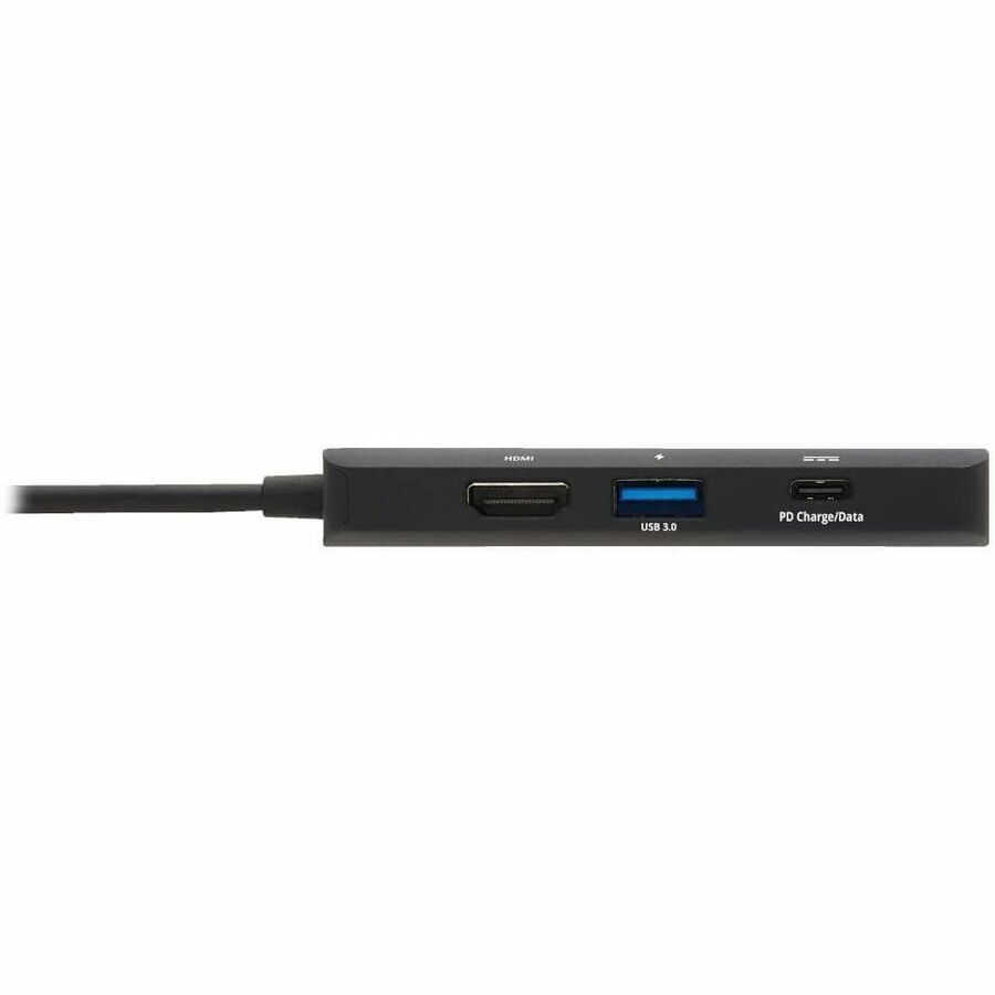Eaton Tripp Lite Series USB-C Multiport Adapter - 4K 60 Hz HDMI, USB 3.x (5Gbps) Hub Ports, GbE, 100W PD Charging, HDR, HDCP 2.2 — U444-06N-H4GUC2