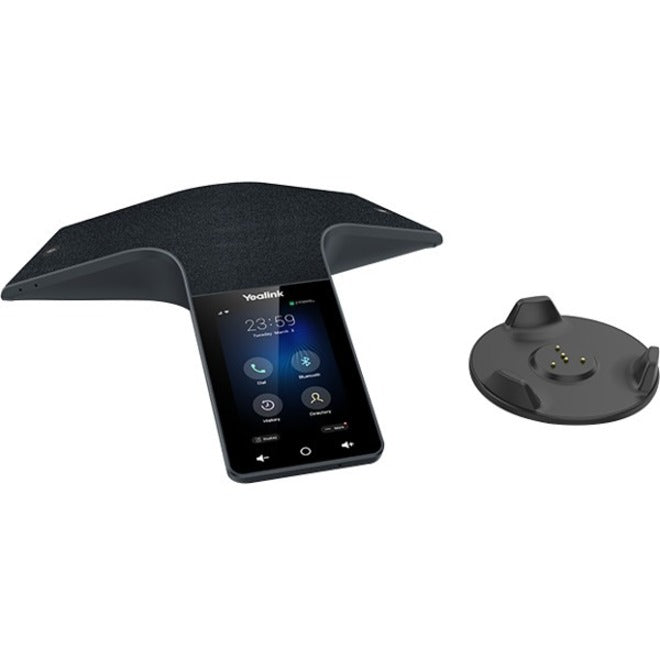 Yealink CP935W IP Conference Station - Cordless - Cordless - Wi-Fi, DECT, Bluetooth - Desktop - Black — 1204613