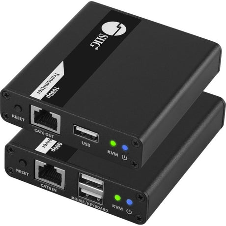 SIIG 1080p HDMI USB KVM Over Cat6 Extender - 70m — CE-H27411-S1