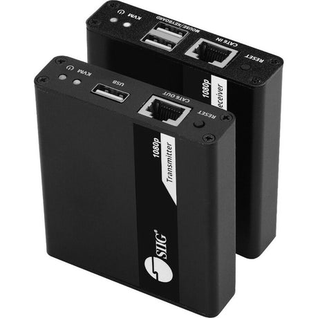 SIIG 1080p HDMI USB KVM Over Cat6 Extender - 70m — CE-H27411-S1