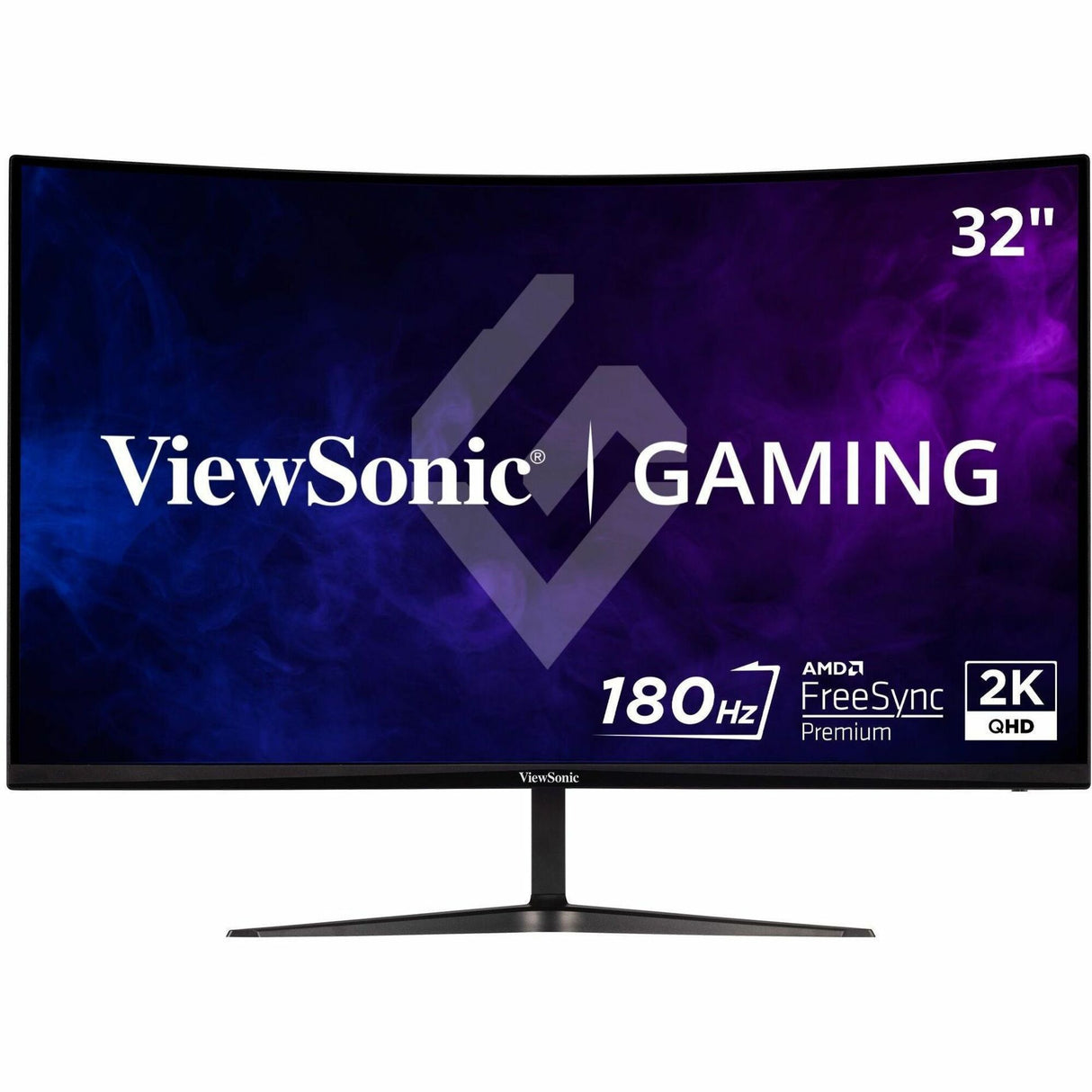 ViewSonic VX3218C-2K 32 Inch Curved 1ms 1440p 180hz Gaming Monitor with FreeSync Premium, Eye Care, HDMI and Display Port — VX3218C-2K