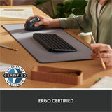 Logitech Lift for Business, Vertical Ergonomic Mouse, Wireless, Bluetooth, Logi Bolt USB, Quiet clicks, Graphite — 910-006491