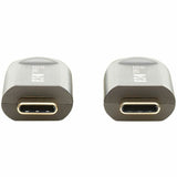 Eaton Tripp Lite Series USB-C AOC Cable (M/M) - USB 3.2 Gen 2 (10 Gbps) Plenum-Rated Fiber Active Optical Cable - Data Only, Black, 30 m (98 ft.) — U420F-30M-D3