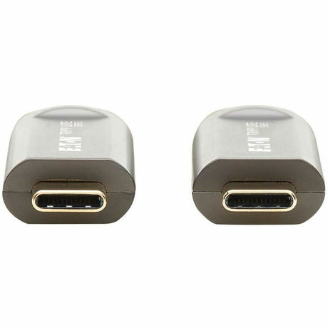 Eaton Tripp Lite Series USB-C AOC Cable (M/M) - USB 3.2 Gen 2 (10 Gbps) Plenum-Rated Fiber Active Optical Cable - Data Only, Black, 30 m (98 ft.) — U420F-30M-D3