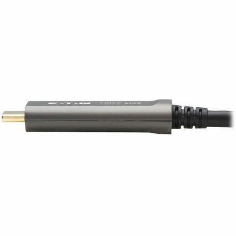 Eaton Tripp Lite Series USB-C AOC Cable (M/M) - USB 3.2 Gen 2 (10 Gbps) Plenum-Rated Fiber Active Optical Cable - Data Only, Black, 30 m (98 ft.) — U420F-30M-D3