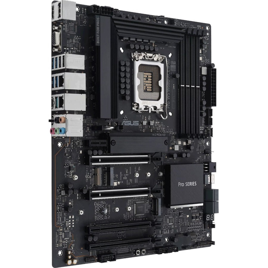 Asus Pro WS W680-ACE IPMI Workstation Motherboard - Intel W680 Chipset - Socket LGA-1700 - ATX — ProWSW680-ACEIPMI