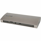 StarTech.com Thunderbolt 4 Dock, 96W Power Delivery, Single 8K / Dual Monitor 4K 60Hz, 3x TB4/USB4 ports, 4x USB-A, SD, GbE, 0.8m cable — TB4CDOCK