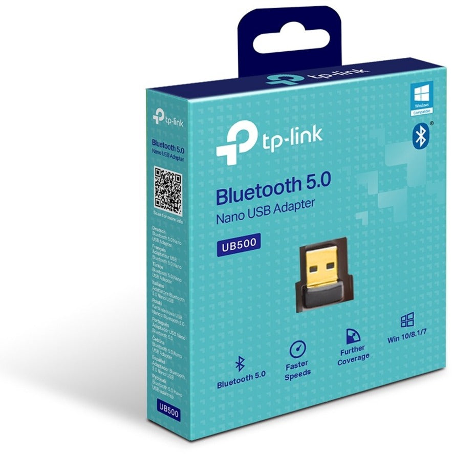 TP-Link UB500 - Bluetooth 5.0 Bluetooth Adapter for Desktop Computer/Notebook — UB500