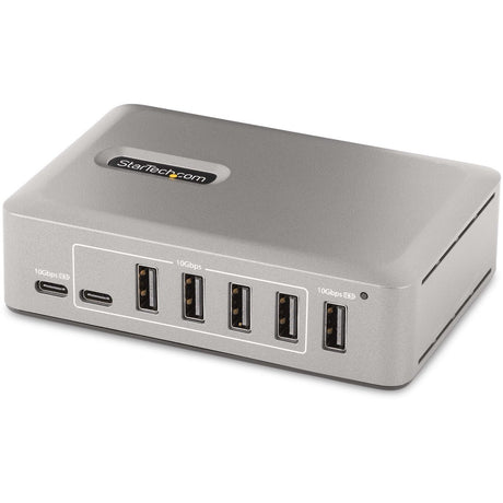 StarTech.com 10-Port USB-C Hub, 8x USB-A + 2x USB-C, Self-Powered w/ 65W Power Supply, USB 3.1 10Gbps Desktop/Laptop USB Hub w/ Charging — 10G8A2CS-USB-C-HUB