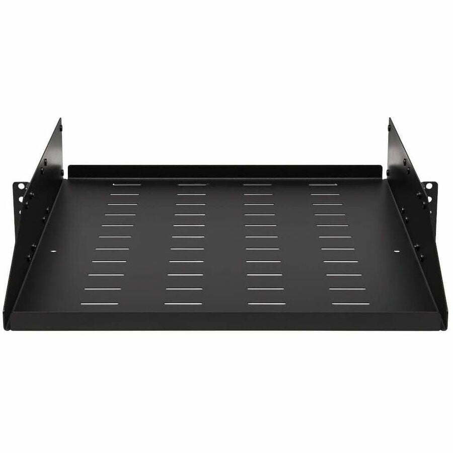 Eaton Tripp Lite Series SmartRack Universal-Mount Steel Rack Shelf - 2U, Vented, 21.7 in. Deep, Holds up to 100 lb. (45 kg) — SRSHELF2PUNIV