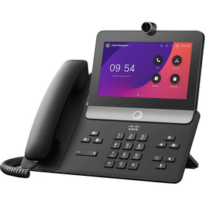 Webex 8875 IP Phone - Corded - Corded - Wi-Fi, Bluetooth - Desktop - Carbon Black — CP-8875-K9=