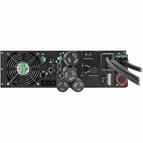 Eaton Tripp Lite Series SmartOnline 6000VA 5400W 208V Online Double-Conversion UPS with Maintenance Bypass - L6-20R/L6-30R Outlets, L6-30P Input, Network Card Included, Extended Run, 3U Rack/Tower — SU6000RTMB