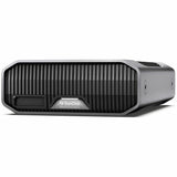 SanDisk Professional G-DRIVE PROJECT SDPHG1H-008T-NBAAD 8 TB Portable Hard Drive - External - Gray — SDPHG1H-008T-NBAAD