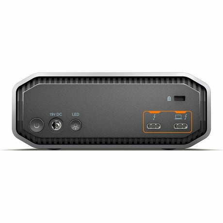 SanDisk Professional G-DRIVE PROJECT SDPHG1H-008T-NBAAD 8 TB Portable Hard Drive - External - Gray — SDPHG1H-008T-NBAAD