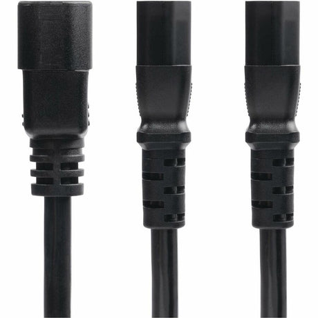 StarTech.com 6ft (1.8m) Power Cord Splitter, IEC 60320 C14 to 2x C13 AC Power Cable, 10A 250V, 18AWG, UL Listed — 8723-8600-POWER-CORD