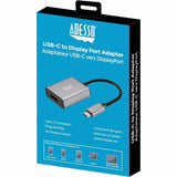 Adesso AUH-4035 7 in 1 Docking Station, Supports USB C to x1 4K HDMI, 3x USB-A 3.2, 1x PD, 1x Micro SD, 1x SD Card — AUH-4035